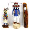 Image 1 : 3 Native American Kachina Dolls