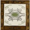 Image 2 : Mexican Hand Carved Wood and Tile Tray
