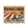 Image 1 : Signed Copy of Farm Aid: A Song for America by Foreword By Willie Nelson