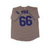 Image 1 : Los Angeles Dodgers Yasiel Puig Autographed Jersey