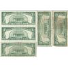 Image 2 : 1963 $5 Red Seal Bill Lot of 5