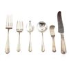 Image 2 : Weidlich Sterling Co 52 Piece Sterling Silver Flatware Set
