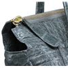 Image 4 : Nancy Gonzales Large Grey Crocodile Tote