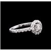 Image 1 : 1.28 ctw Diamond Ring - 14KT White Gold