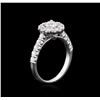 Image 3 : 1.28 ctw Diamond Ring - 14KT White Gold