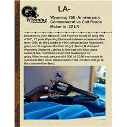 Wyo 75th Anniversary Colt Peacemaker .22 LR