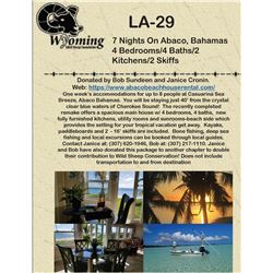 7 Nights On Abaco, Bahamas For Up To 8 People 4 Bedrooms/4 Baths/2 Kitchens/2 Skiffs