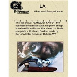 4th Annual WY-WSF Banquet Knife