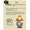 Image 1 : 191 WYO Ram’s Horn Replica Table Lamp