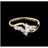 Image 2 : 0.50 ctw Diamond Ring - 14KT Yellow Gold