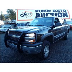 G4 --  2004 Chevrolet Silverado , Black , Unknown  KM's