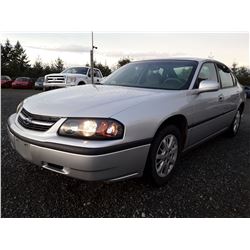 C4 --  2003 Chevrolet Impala , Silver , 133622  KM's