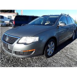 G1 --  2007 VW Passat , Green , 220812  KM's