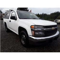 G5 --  2006 Chevrolet Colorado , White , 283842  KM's