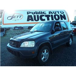 N3 --  1999 Honda CR-V , Black , 293098  KM's
