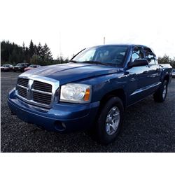 F4 --  2006 Dodge Dakota SLT , Blue , 245001  KM's
