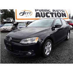 E3 --  2013 VW Jetta TDI , Black , 132717  KM's