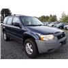 Image 2 : N1 --  2003 Ford Escape XLS , Blue , 188706  KM's