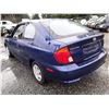 Image 4 : A8 D --  2006 Hyundai Accent GS , Blue , 248808  KM's