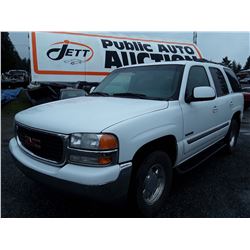 P2 --  2003 GMC Yukon  , White , 233448  KM's