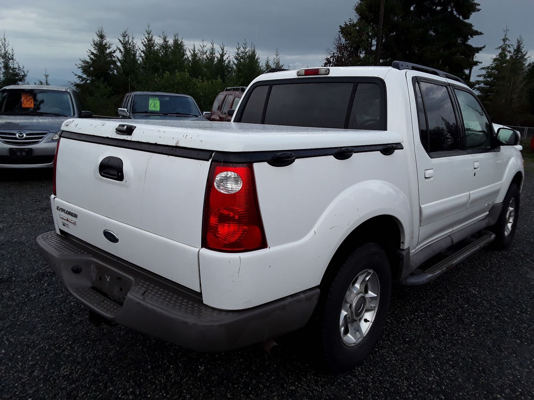 F5 01 Ford Explorer Sport Trac White Km S