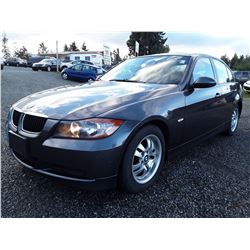 B5 --  2007 BMW 323I  , Silver , 197795  KM's