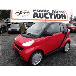B6A --  2010 Smart Fortwo , Red , 65996  KM's