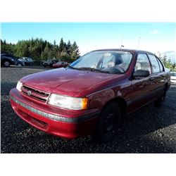 L3 --  1994 Toyota Tercel DX , Red , 175661  KM's