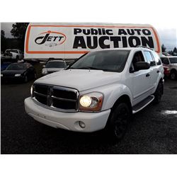 L1 --  2004 Dodge Durango , White , 239950  KM's
