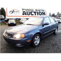 A1 --  2004 KIA SPECTRA , Blue , 255762  KM's