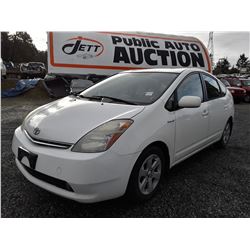 C6A --  2006 TOYOTA PRIUS HYBRID , White , 224517  KM's