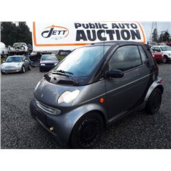 B6 --  2006 Smart Fortwo , Black , 146042  KM's