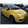 Image 2 : C1 --   2014 Fiat 500 , Yellow , 96094  KM's