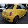 Image 3 : C1 --   2014 Fiat 500 , Yellow , 96094  KM's