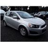 Image 2 : C2 --  2012 CHEVROLET SONIC , Silver , 41203  KM's