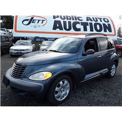 D2 --  2003 CHRYSLER PT CRUISER , Blue , 142182  KM's