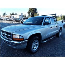 G6 --  2003 Dodge Dakota SLT , Silver , 260193  KM's