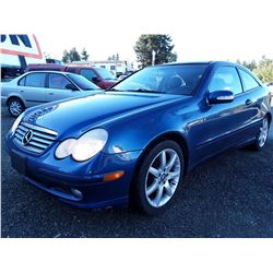 I3 --  2003 Mercedes-Benz C230K , Blue , 107392  KM's