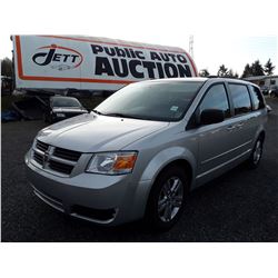 K1--2010 DODGE GRAND CARAVAN, GREY, 175,160 KMS