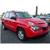 Image 2 : N4 --  2002 PONTIAC AZTEC  , Red , 225885  KM's