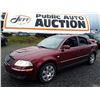 Image 1 : A6 --  2001 VW PASSAT GLX , Red , 315811  KM's