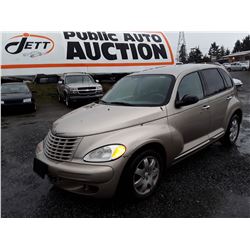 A4 --  2004 CHRYSLER PT CRUISER , Brown , 149562  KM's
