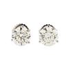 Image 1 : 3.03 ctw Diamond Earrings - 14KT White Gold