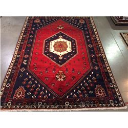 MAGNIFICENT AUTHENTIC PERSIAN SHIRAZ RUG 7.1x10.1