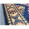 Image 8 : FINE HAND KNOTTED WOOL GEOMETRIC KAZAK RUNNER 2.6x10