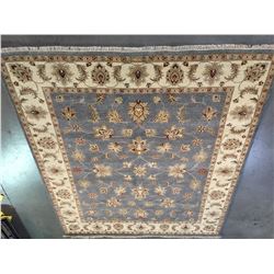 FINE 7x8.1  SUPER ZIGHLER (PESHAWAR) HAND KNOTTED RUG