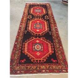 EXQUISITE AUTHENTIC PERSIAN  RUNNER 3.8x9.9