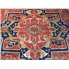 Image 3 : MAGNIFICENT HAND-KNOTTED SERAPI  WOOL RUG 8'X10'