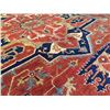 Image 8 : MAGNIFICENT HAND-KNOTTED SERAPI  WOOL RUG 8'X10'