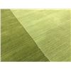 Image 3 : SOLID TWO TONE DESIGN HAND MADE & CARVED WOOL RUG 8x10